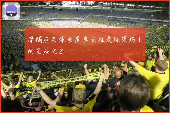 摩羯座足球明星盘点谁是绿茵场上的星座之王