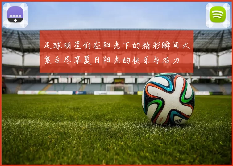 足球明星们在阳光下的精彩瞬间大集合尽享夏日阳光的快乐与活力