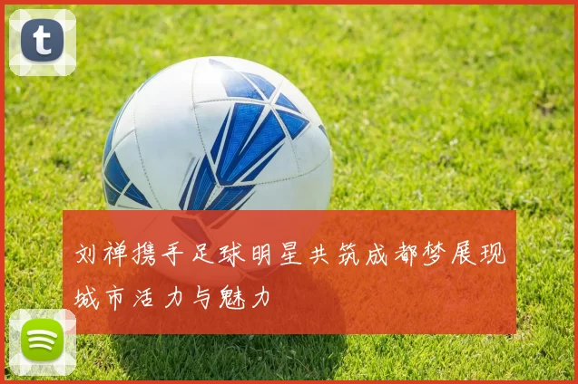 刘禅携手足球明星共筑成都梦展现城市活力与魅力